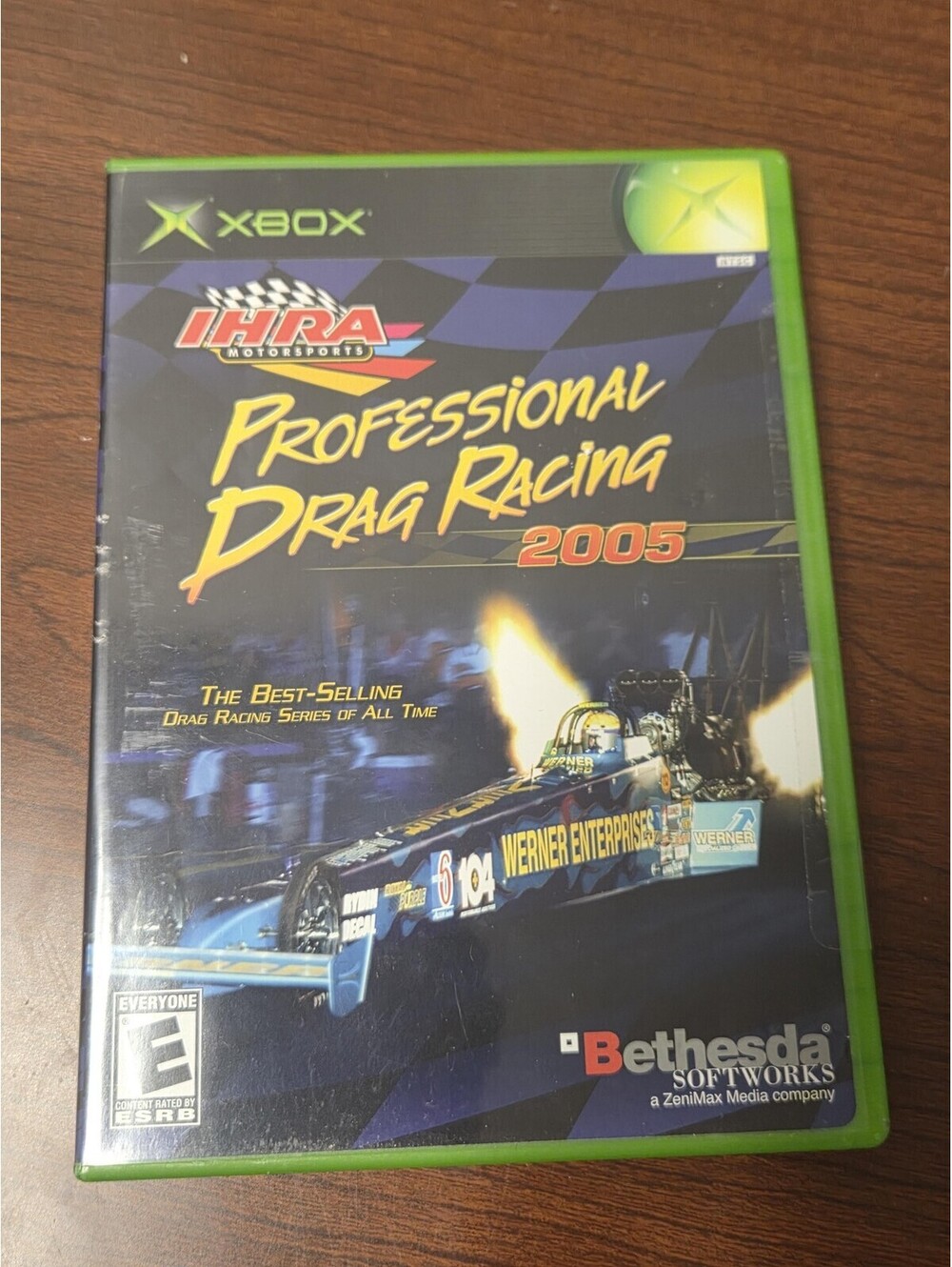 IHRA Professional Drag Racing 2005 Xbox Game E HES Bethesda NTSC-U/C Racing